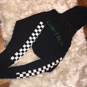 Kappa Delta crop sweatshirt
